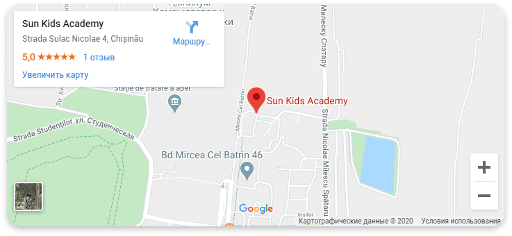 Harta Sun Kids Academy Ciocana
